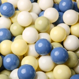 TRENDPLAY Big Ball Pit Balls Diversión de 2.75 pulgadas para el desarrollo sensorial y físico de los niños, crema+verde matcha+amarillo caramelo + TRENDPLAY Big Ball Pit Balls Diversión de 2.75 pulgadas para el desarrollo sensorial y físico de los niños, crema+verde matcha+amarillo caramelo +