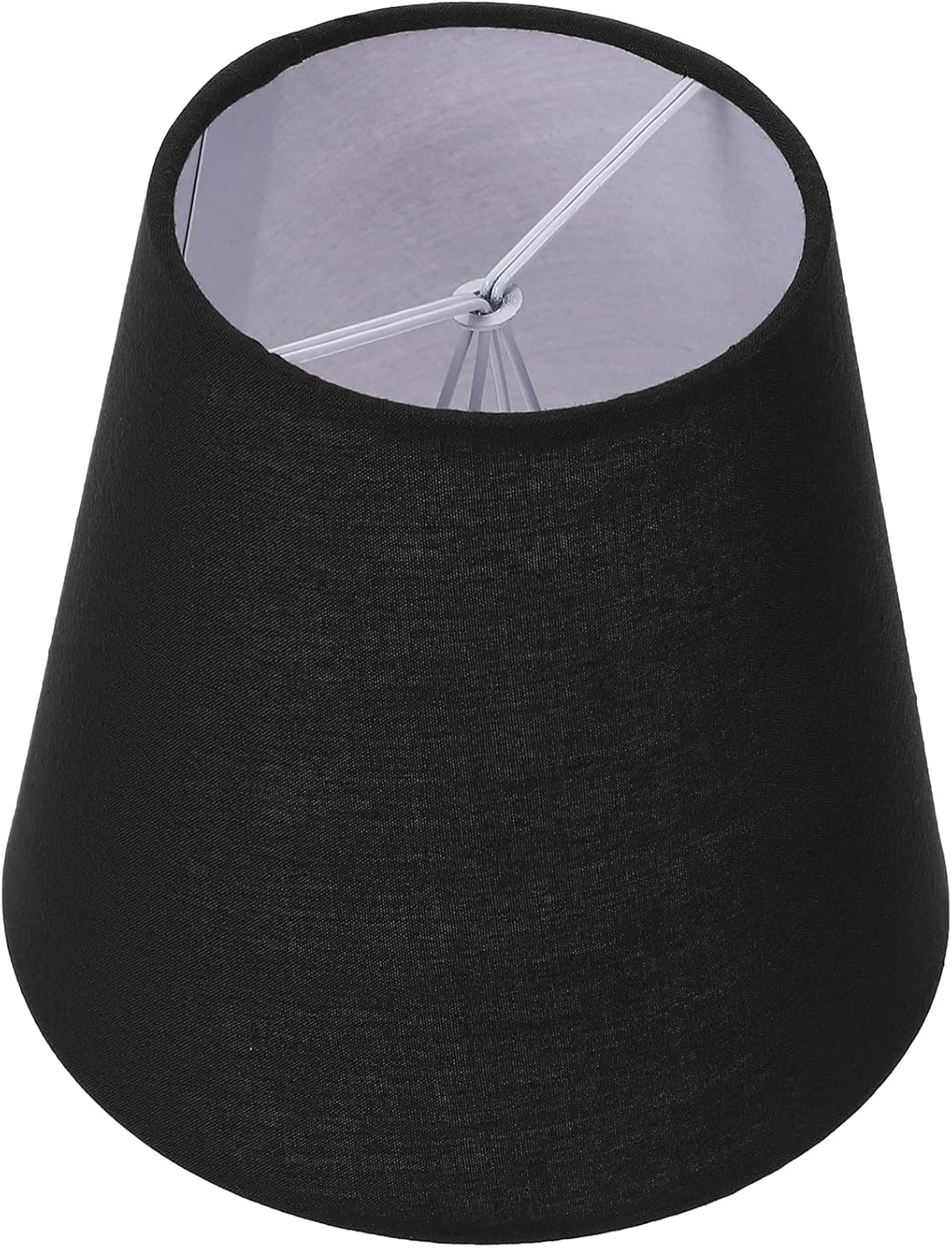 LALAFINA Pantalla de tela para lámpara de tela, pantalla de tela, con clip, pantalla de lámpara pequeña para lámpara de mesa, lámpara colgante de