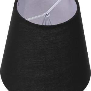 LALAFINA Pantalla de tela para lámpara de tela, pantalla de tela, con clip, pantalla de lámpara pequeña para lámpara de mesa, lámpara colgante de LALAFINA Pantalla de tela para lámpara de tela, pantalla de tela, con clip, pantalla de lámpara pequeña para lámpara de mesa, lámpara colgante de