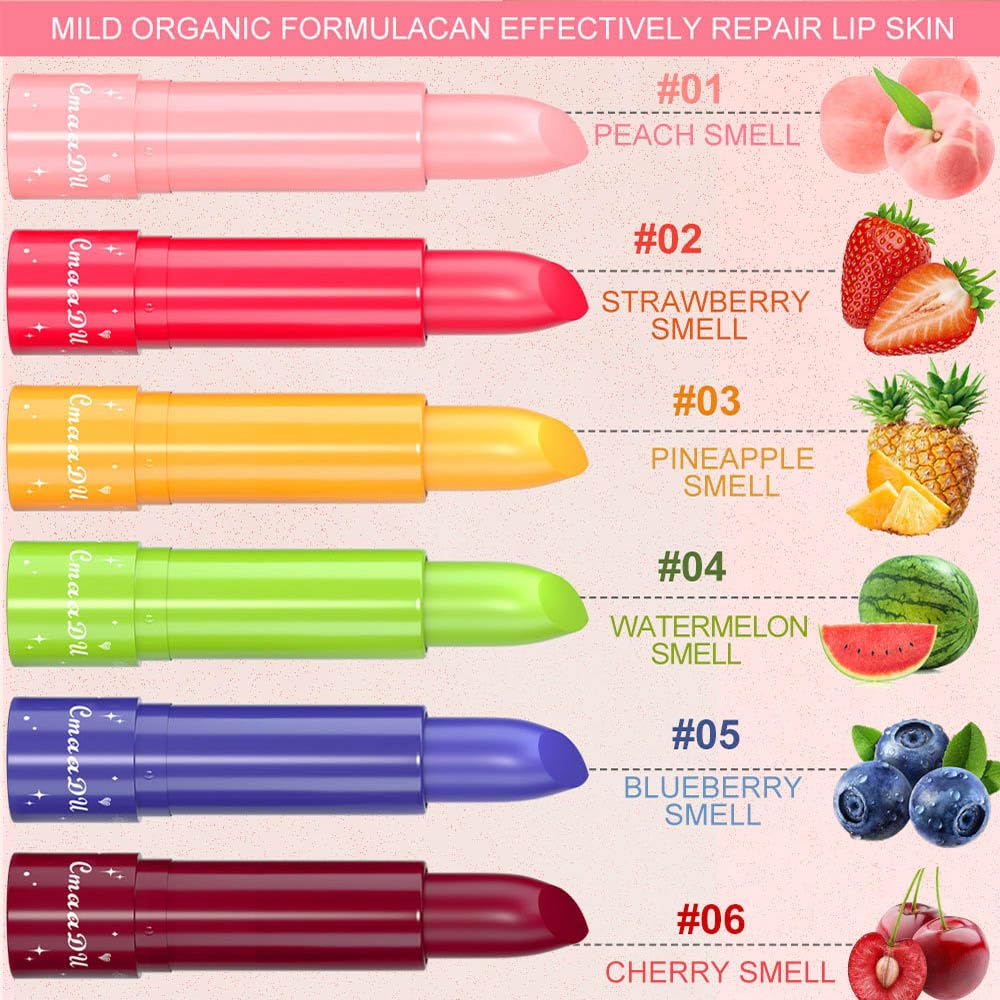 BINGBRUSH 3 lápices labiales que cambian de color, tamaño Queen, de larga duración, hidratante, bálsamo labial, brillo de labios, tinte de labios,