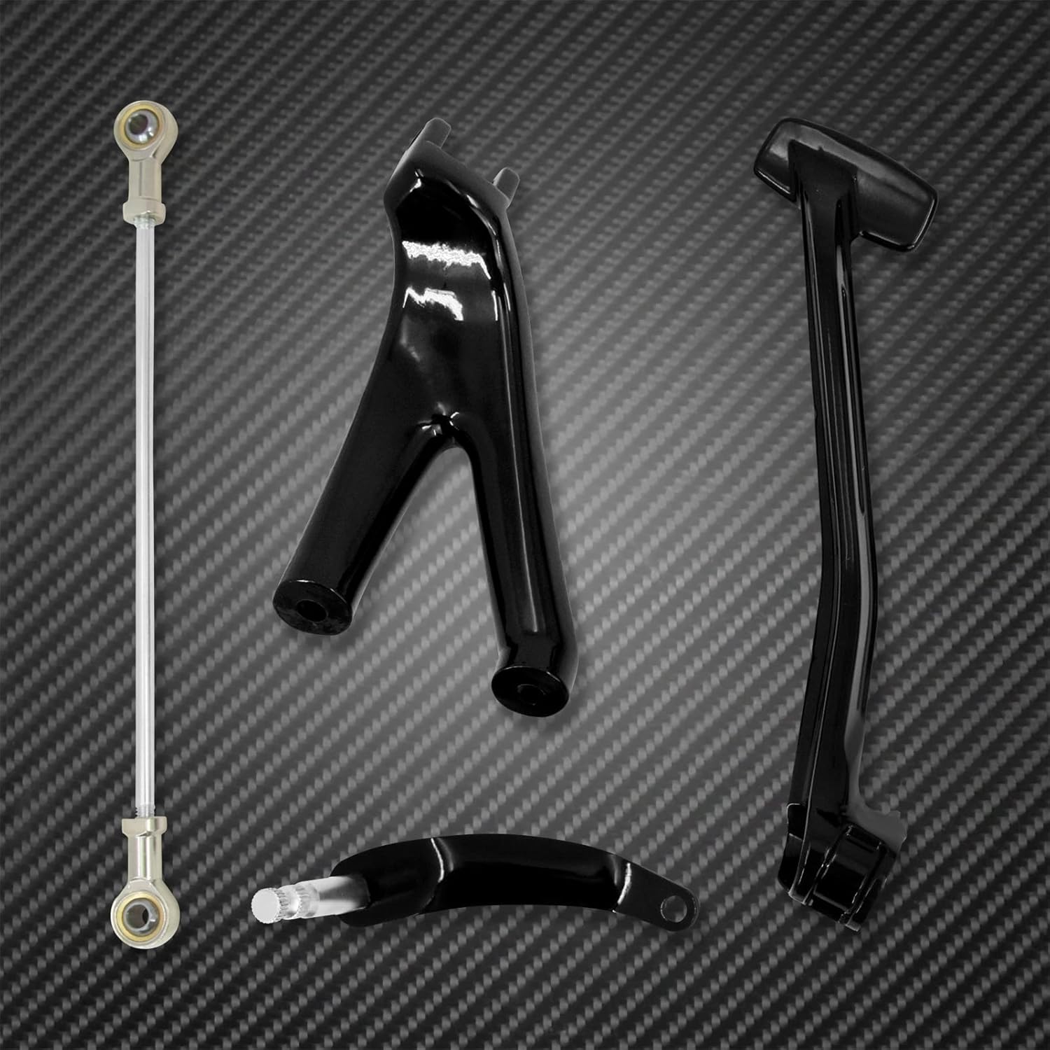 Kit de varillaje de clavijas para controles delanteros de motocicleta, apto para Harley Softail Street Bob Low Rider FXBB FXLR FXLRS FXST 2018-2023,