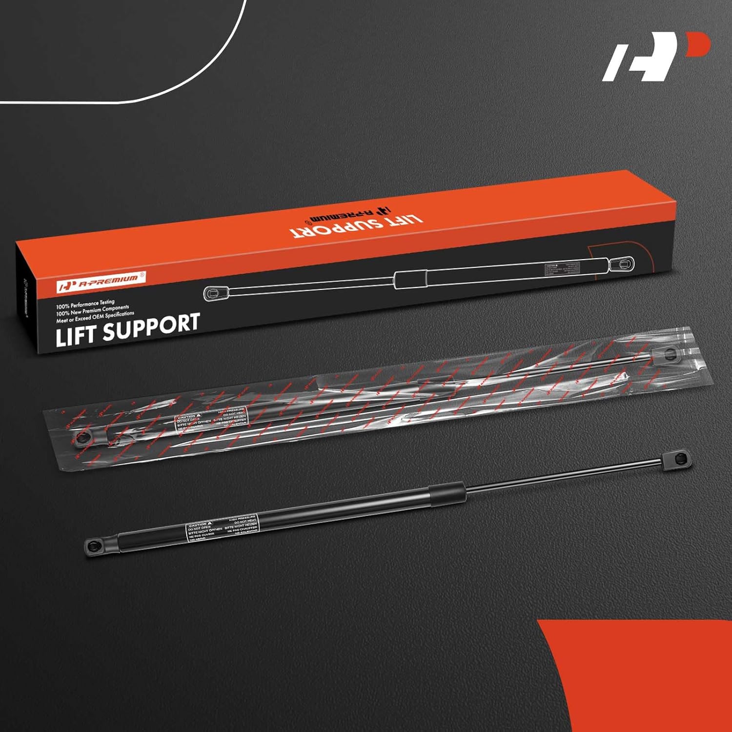 A-Premium Soporte de elevación de la puerta trasera compatible con amortiguadores compatibles con modelos Hyundai seleccionados – Santa Fe Sport