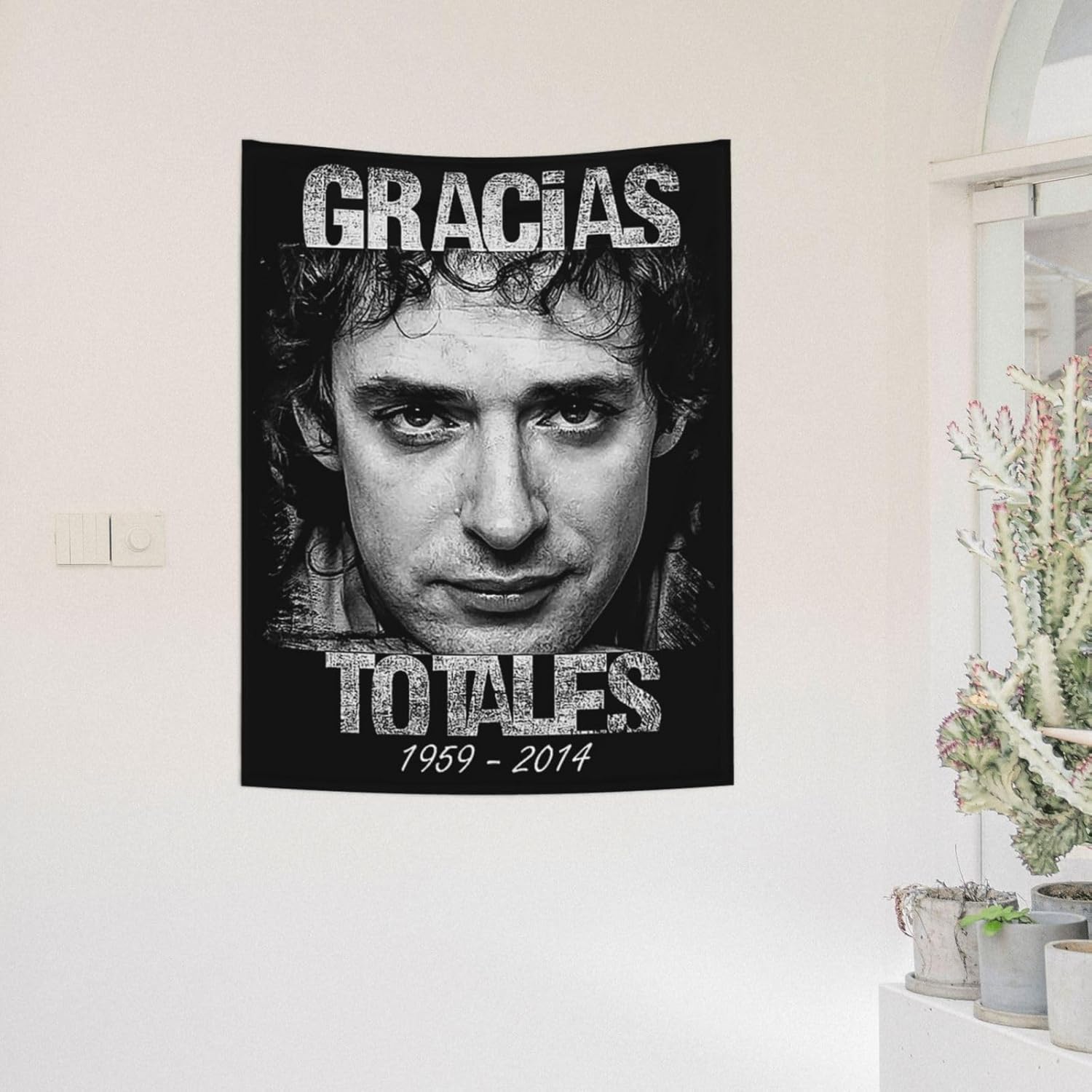 OBLUE Gustavo – Tapiz de arte para colgar en la pared, decoración estética para sala de estar, dormitorio, dormitorio, 29 x 37 pulgadas