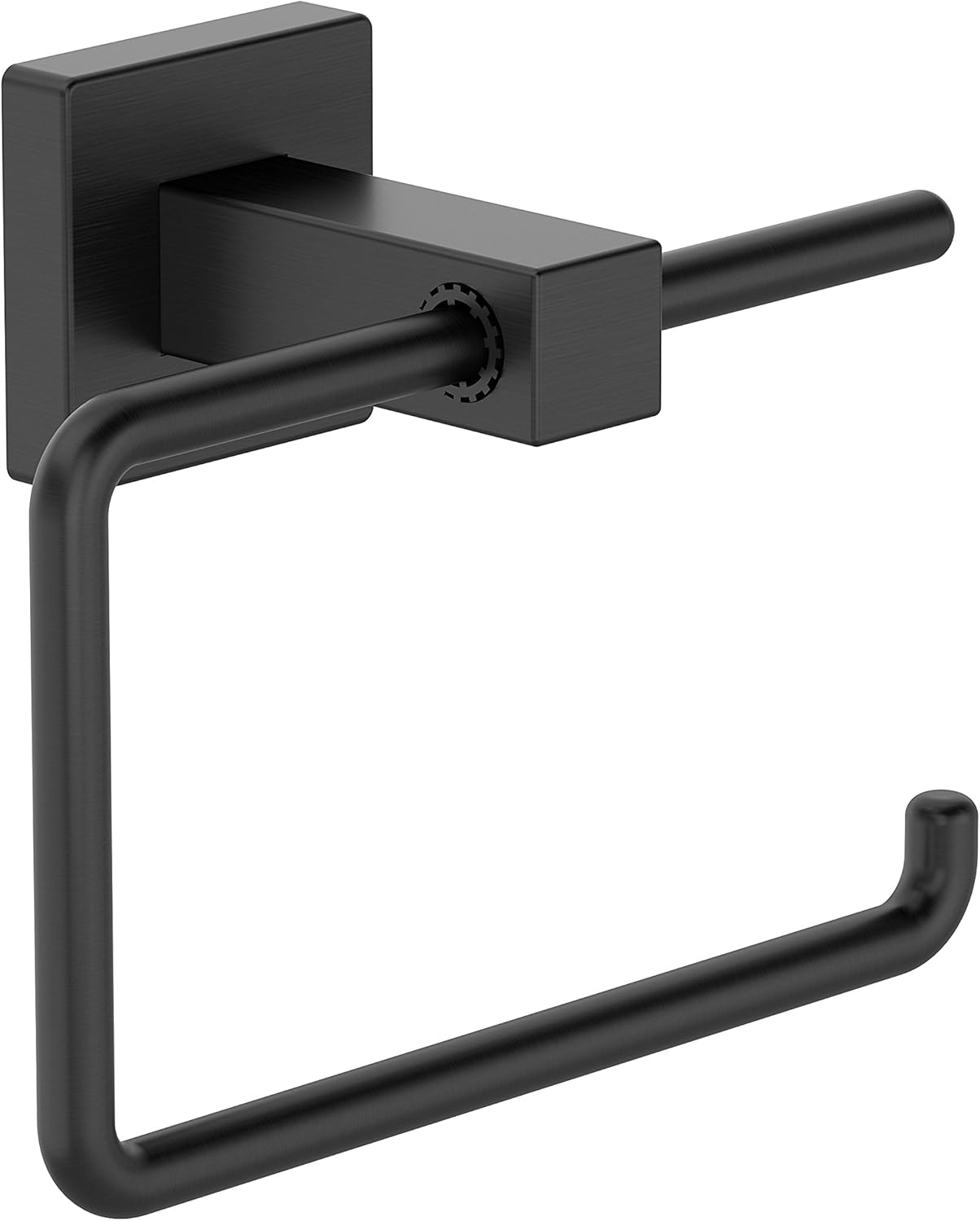 Symmons 363TP-MB Duro – Soporte de papel higiénico para pared, color negro mate