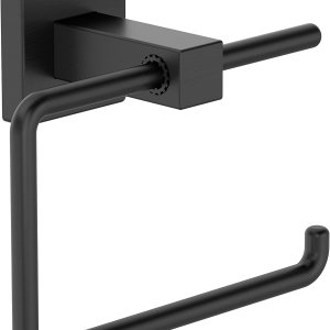Symmons 363TP-MB Duro – Soporte de papel higiénico para pared, color negro mate Symmons 363TP-MB Duro – Soporte de papel higiénico para pared, color negro mate