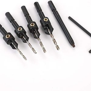 Snappy Tools – Juego de 4 brocas avellanadoras compatibles con mandriles Centrotec Festool Snappy Tools – Juego de 4 brocas avellanadoras compatibles con mandriles Centrotec Festool