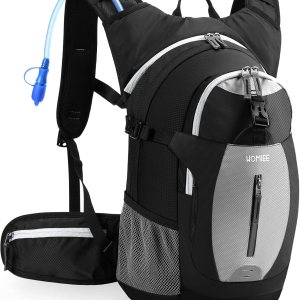 HOMIEE Mochila de hidratación de 20L de 2.5 L, bolsa de agua sin BPA, ligera, paquete de aislamiento térmico que mantiene el líquido fresco hasta 4 HOMIEE Mochila de hidratación de 20L de 2.5 L, bolsa de agua sin BPA, ligera, paquete de aislamiento térmico que mantiene el líquido fresco hasta 4