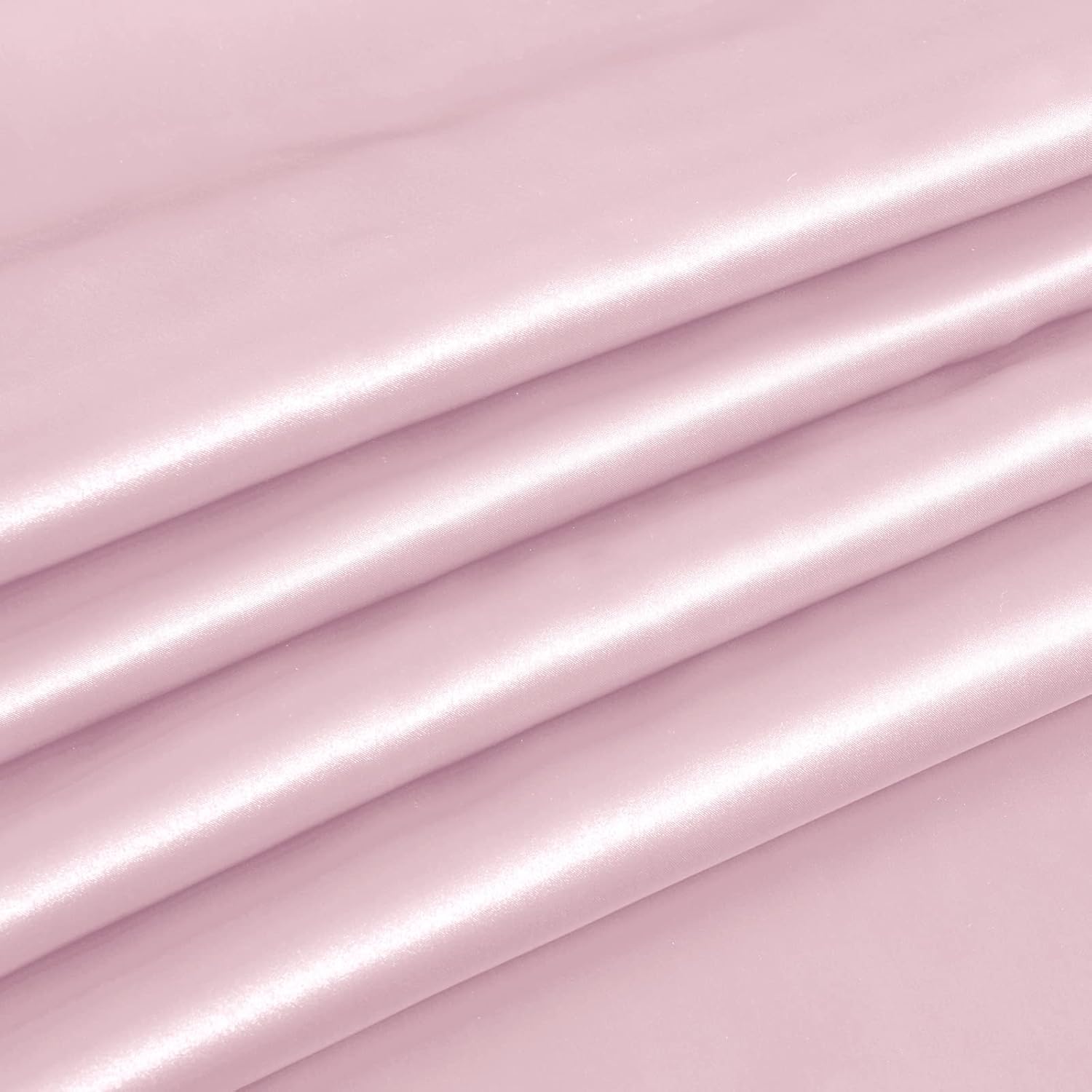 Mantel rectangular de satén rosa de 60 x 120 pulgadas, mantel festoneado (1 paquete), mantel rectangular de satén oblongo, resistente al agua,