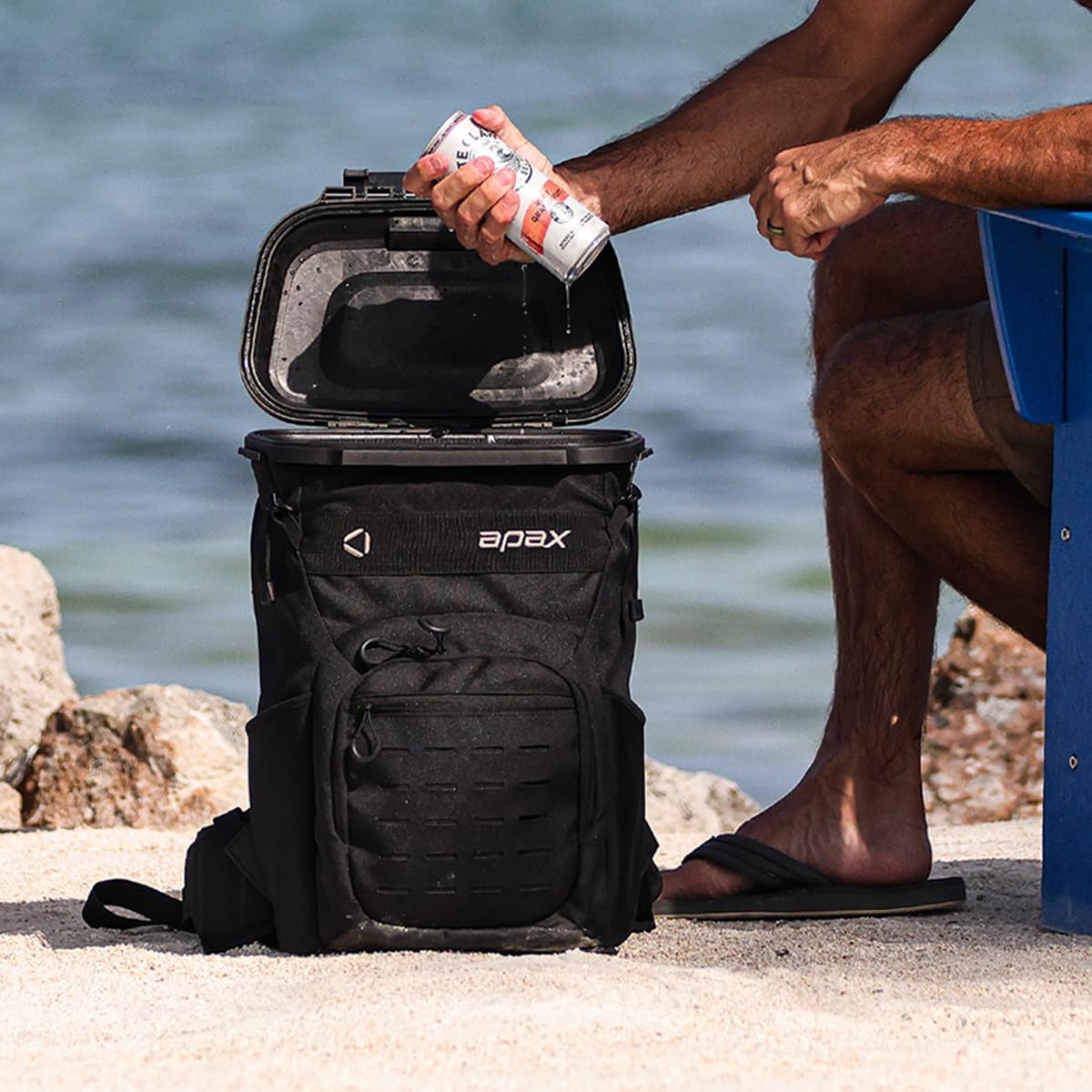 Apax Mochila híbrida deportiva con impermeable, sumergible en agua, bolsa seca, funda protectora, enfriador de mochila