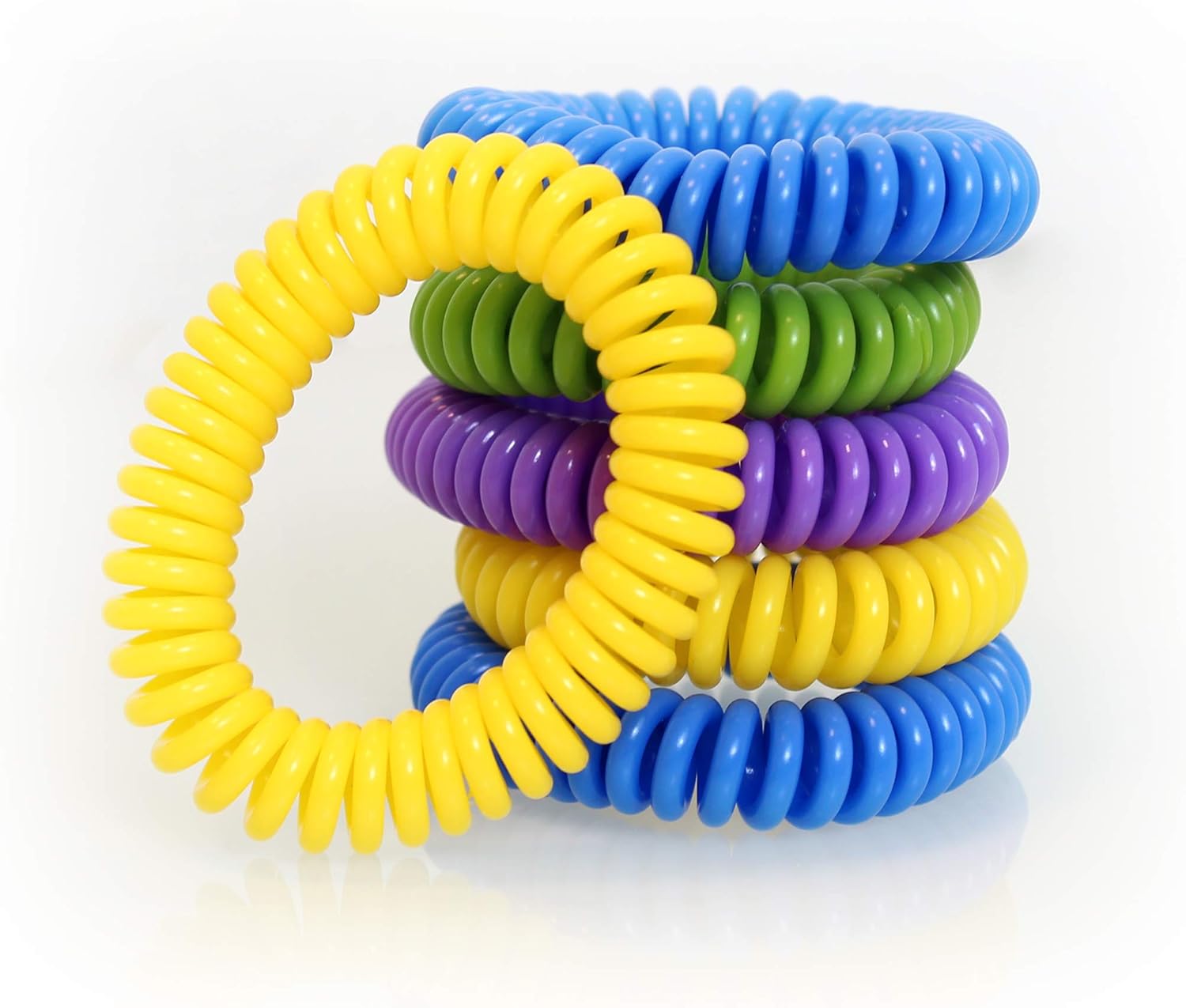 PIC Bugables – Pulseras perfumadas de citronela, reutilizables y resellables, talla única (paquete de 25)