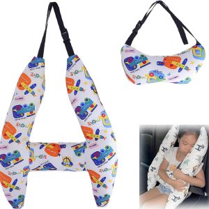 XGBYR Forma de H – Soporte de cabeza para dormir de coche para niños, forma de H, soporte de cabeza para dormir del automóvil, almohadas de viaje XGBYR Forma de H – Soporte de cabeza para dormir de coche para niños, forma de H, soporte de cabeza para dormir del automóvil, almohadas de viaje
