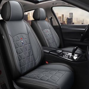 Juego completo de fundas de asiento de automóvil para Volvo XC40 2019-2024, impermeables, de piel sintética, XC40, compatible con protector de Juego completo de fundas de asiento de automóvil para Volvo XC40 2019-2024, impermeables, de piel sintética, XC40, compatible con protector de