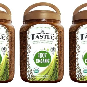 Cafe Tastlé Café instantáneo 100% orgánico, 17.85 onzas (3) Cafe Tastlé Café instantáneo 100% orgánico, 17.85 onzas (3)