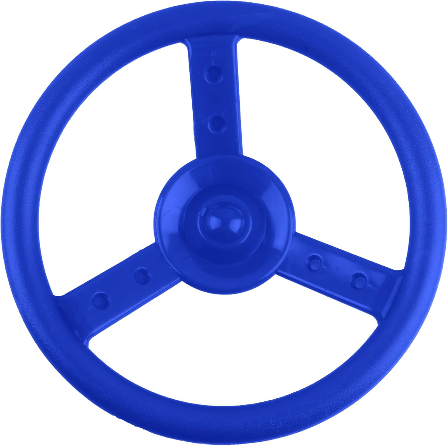 Juego de accesorios de volante de plástico para patio trasero, casa de árbol, parque infantil, gimnasio de selva (1, azul)