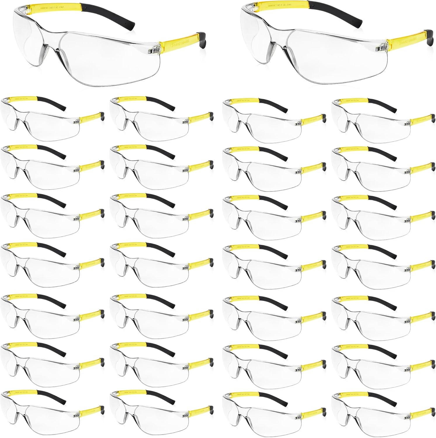 Anteojos de seguridad para hombres y mujeres, ANSI Z87.1, gafas de seguridad a granel con protección UV, resistentes a los arañazos