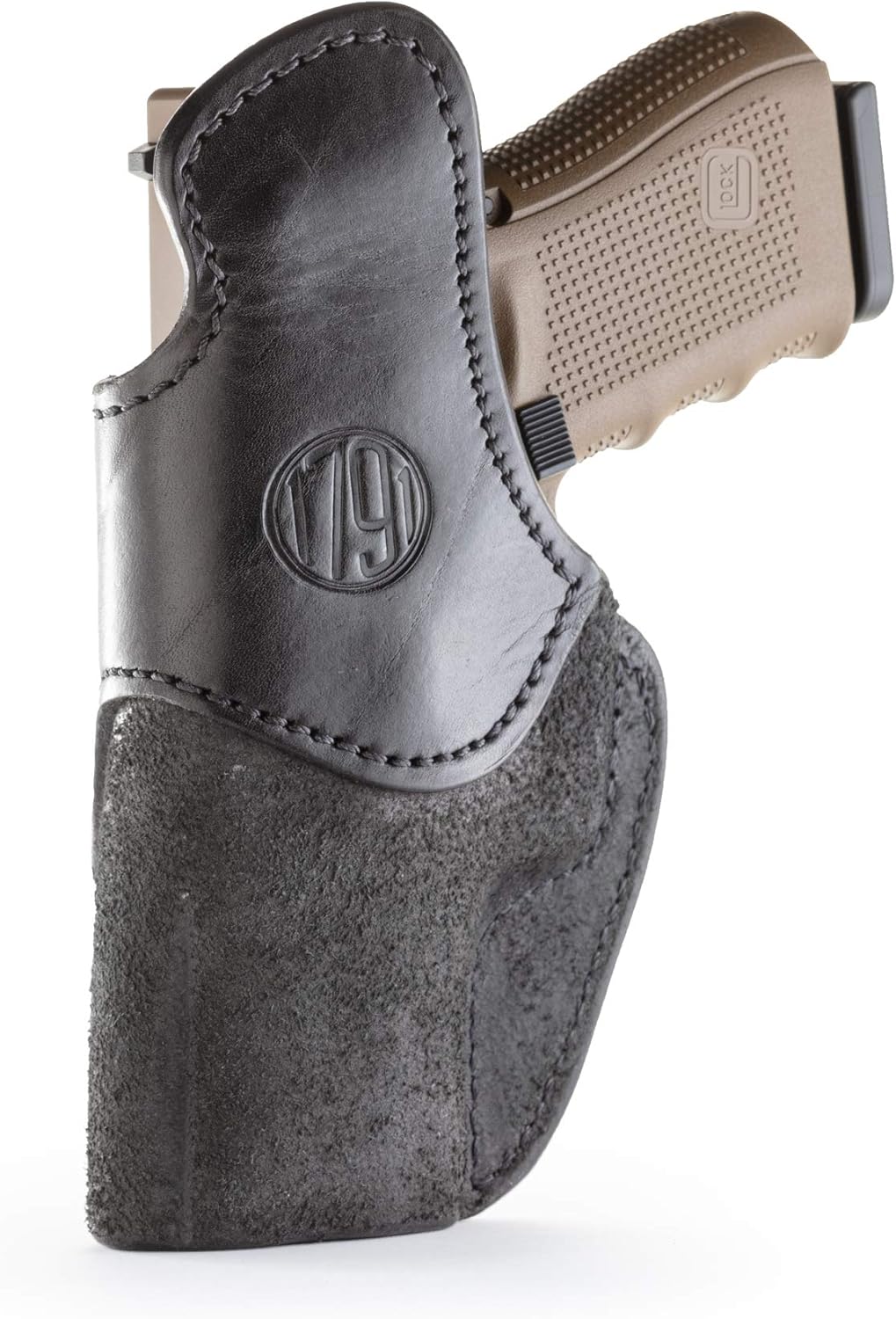 1791 Funda de cuero para pistola  Funda IWB  Funda de cuero premium para diestros  Compatible con Glock 23, 29, 30, 38  Sig Sauer P220 P226 P229,