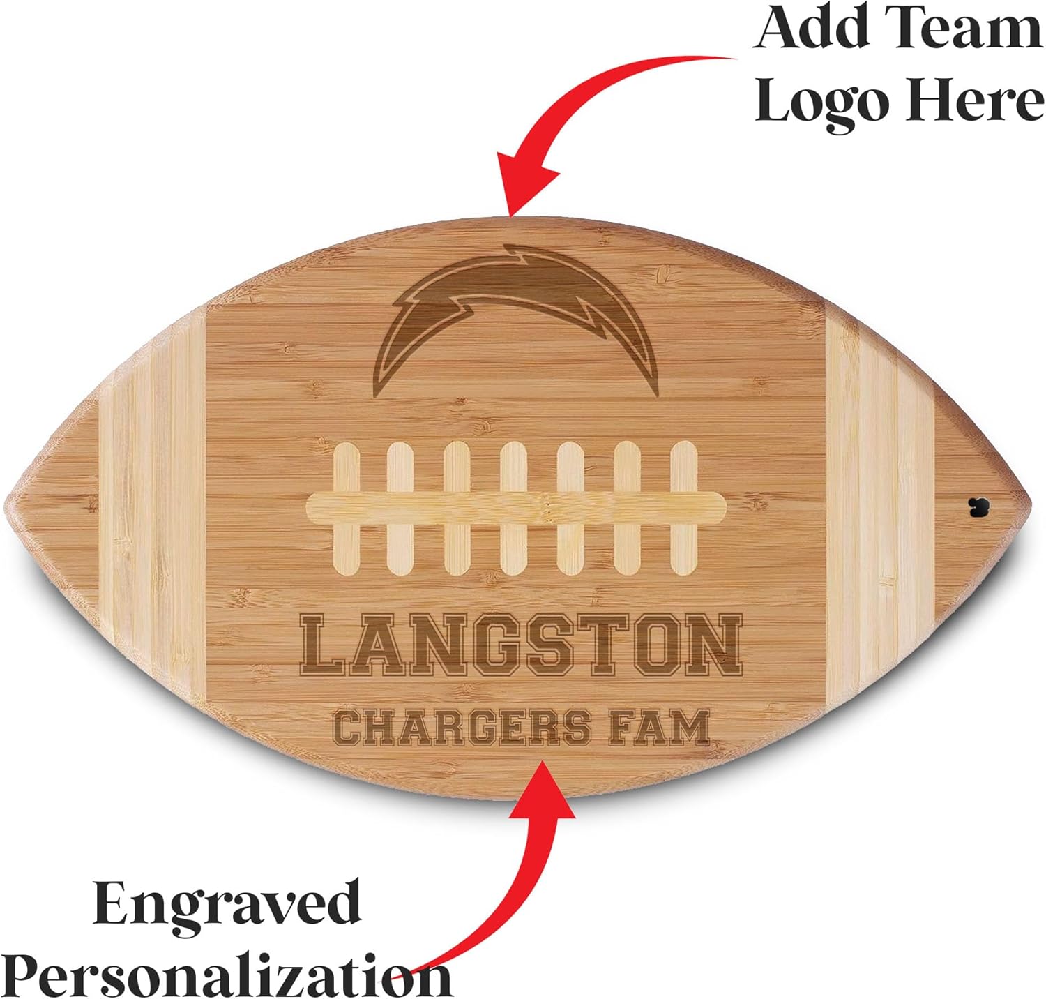 Tabla de cortar personalizada, tabla de cortar en forma de fútbol, tabla de charcutería en forma de fútbol, logotipo del equipo de fútbol, tabla de