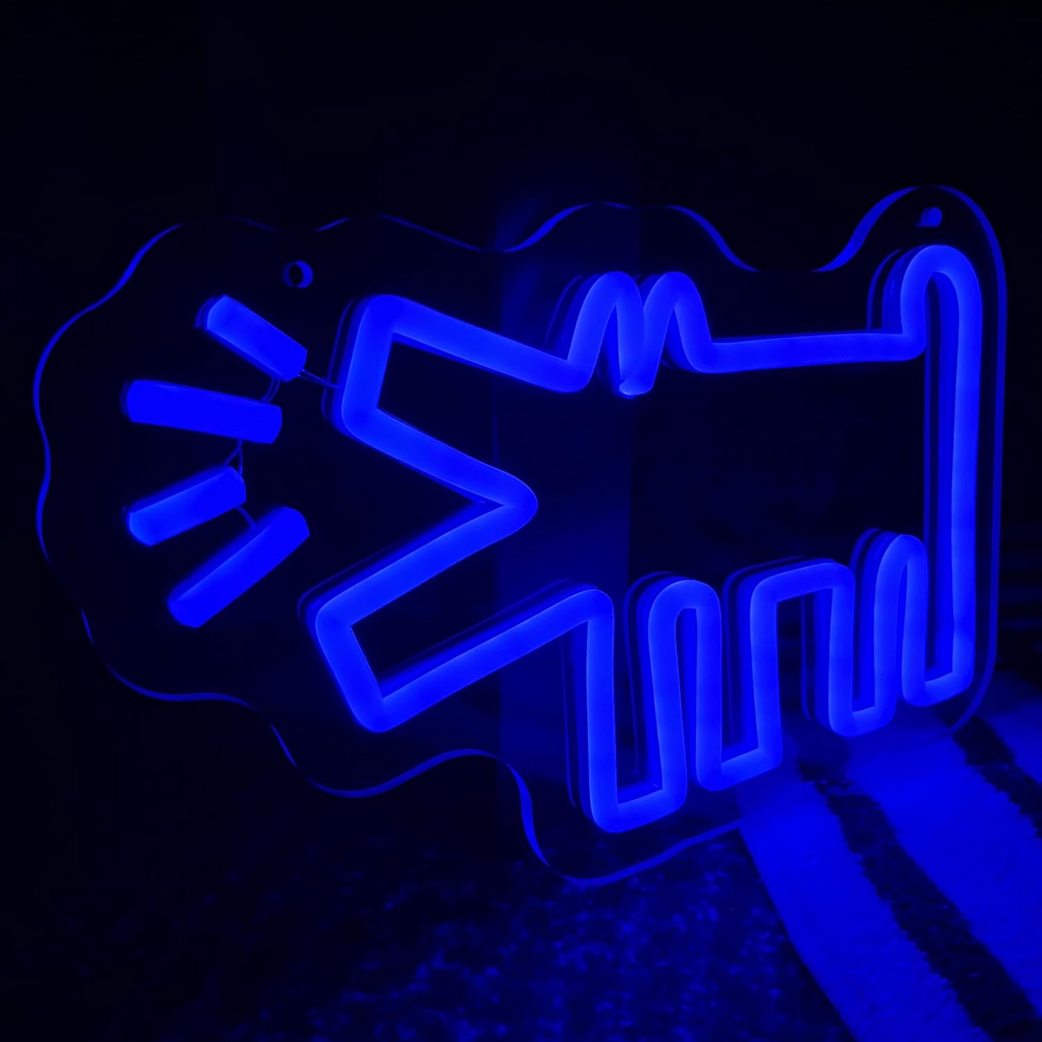 Señal de neón para perro, iluminación ajustable, luz de neón LED para dormitorio, pared preppy niñas, estética, dormitorio Y2k, lindo bratz,