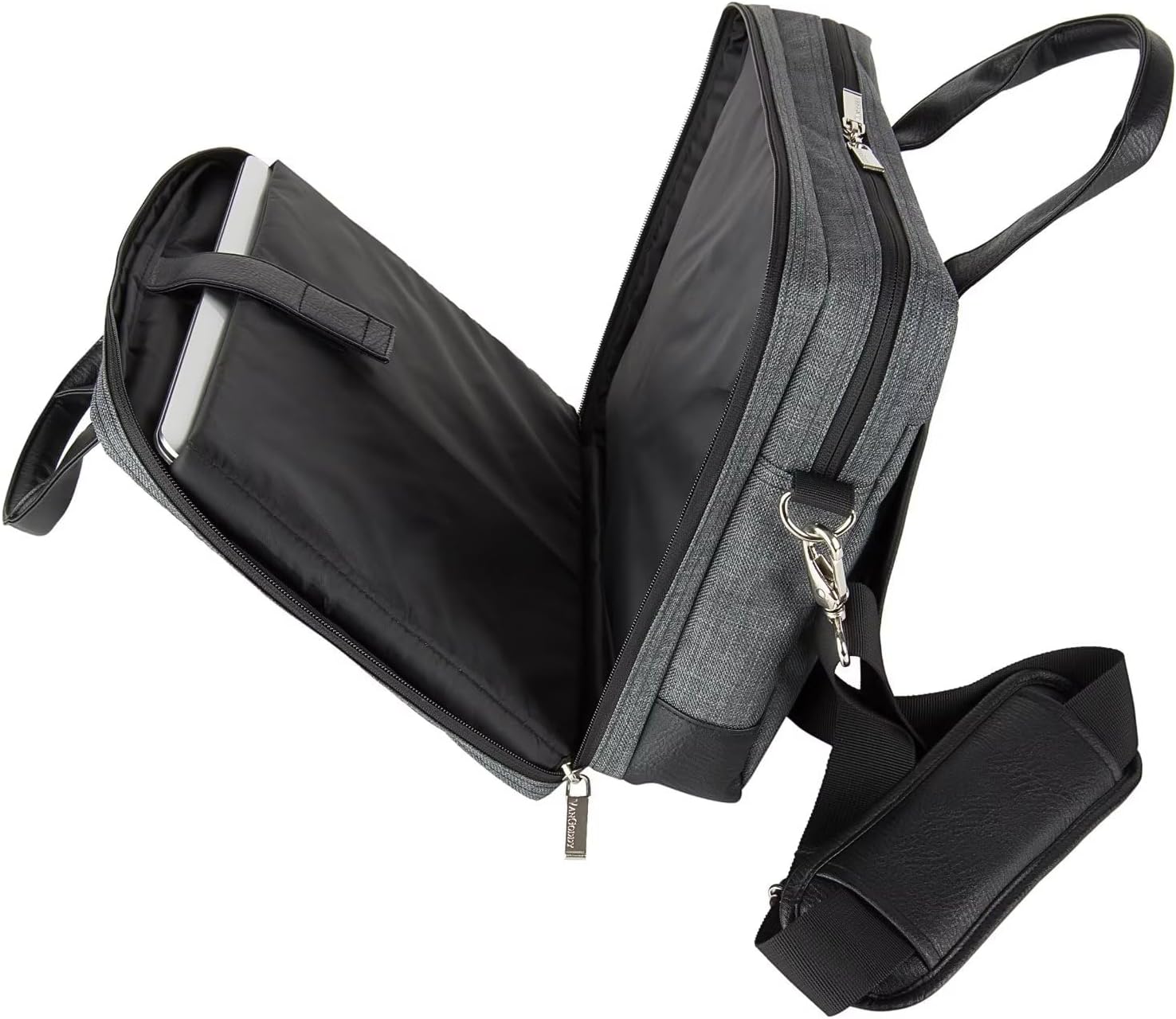 Bolsa de hombro para portátil de 15.6 pulgadas para MSI Katana GF66, Modern 15, Modern 15A, Prestige 15, Pulse GL66, Raider GE67 HX, Stealth 15M