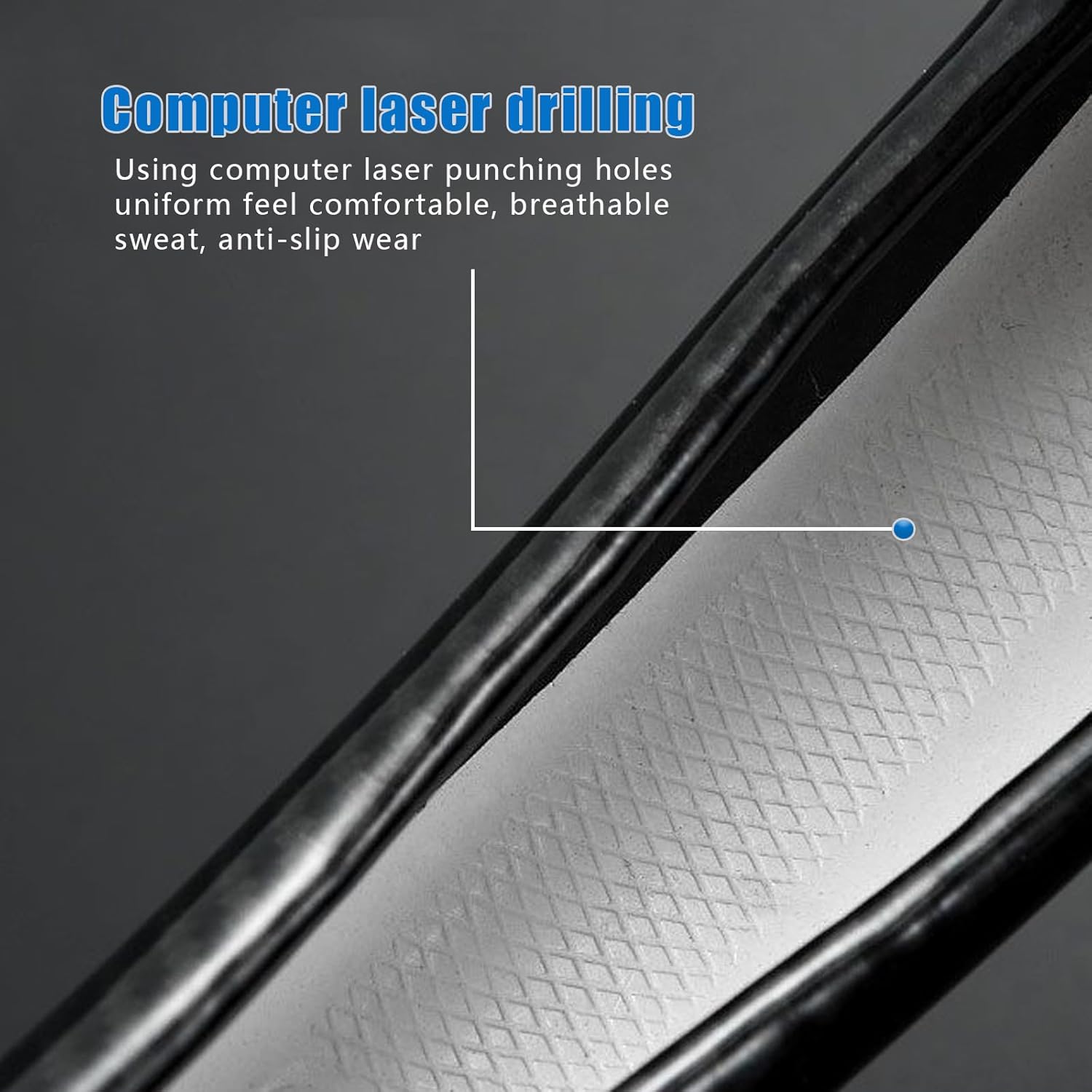gunhunt 1 funda transpirable para volante de automóvil, protector antideslizante de fibra de carbono, funda para volante resistente al desgaste,