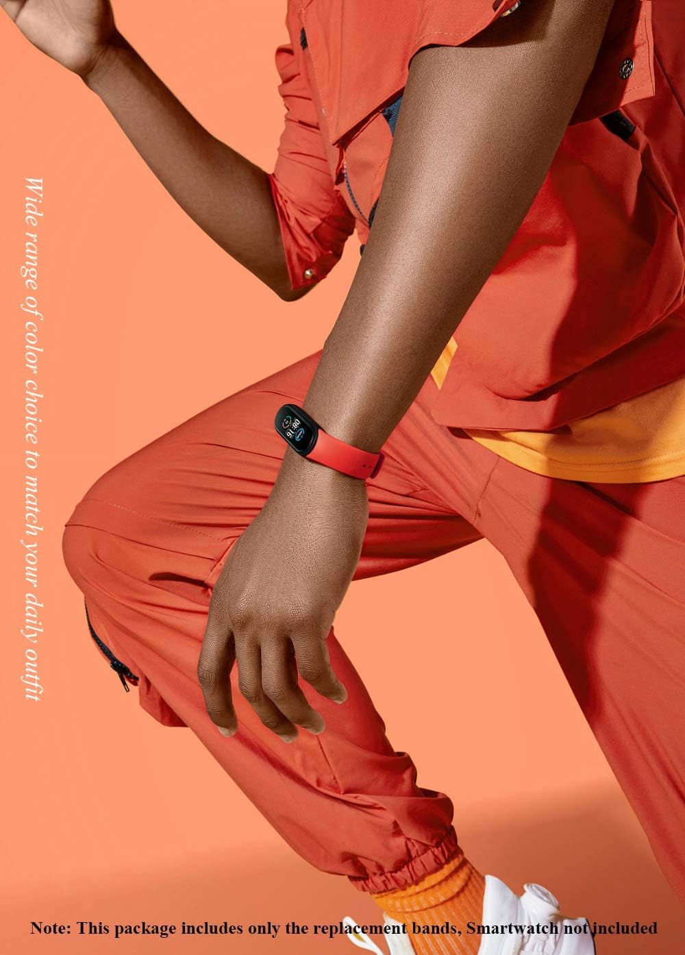 Pulseras de repuesto para Xiaomi Mi 5 y Mi 6 para correas de reloj inteligente Mi Band 5 y Mi 6, pulsera de silicona suave y flexible agradable a la