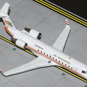 GeminiJets G2AWI1244 Air Wisconsin CRJ-200LR Retro Livery N471ZW Escala 1200 GeminiJets G2AWI1244 Air Wisconsin CRJ-200LR Retro Livery N471ZW Escala 1200