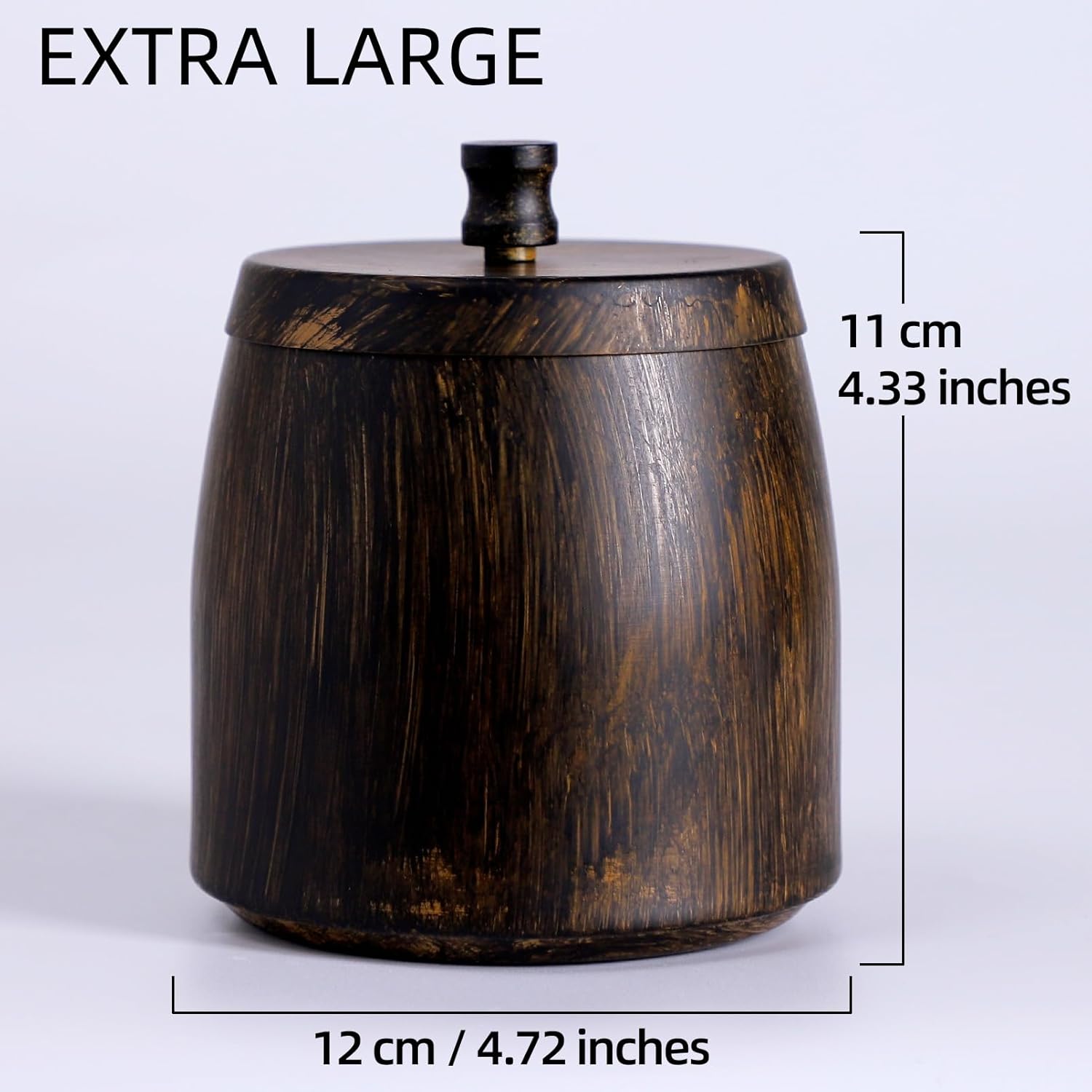 Cenicero extra grande con tapa para cigarrillos, de acero inoxidable, sin humo, sin olor, resistente al viento, bandeja de cenizas para el hogar,