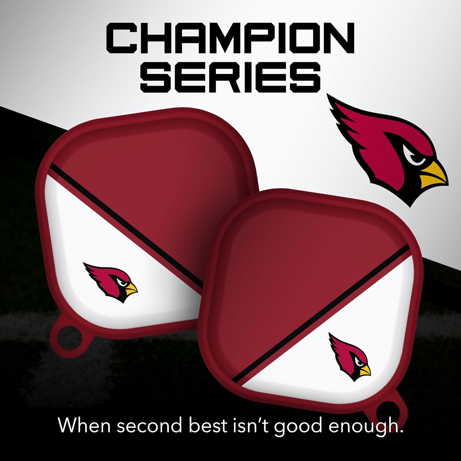 Game Time Arizona Cardinals HDX Champion Series – Funda compatible con Samsung Galaxy Buds Pro