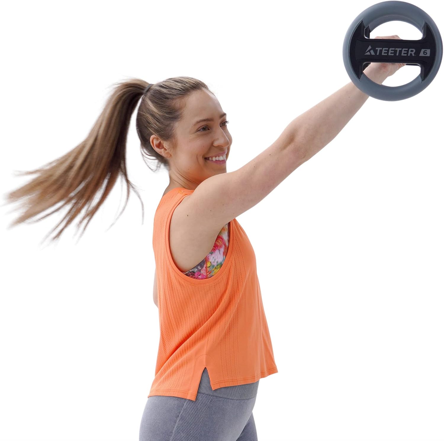 Teeter Bell Multi-Grip – Aplicación de pesas y entrenamiento – Mancuernas, pesas rusas y pelota medicinal todo en uno, cardio de bajo impacto y