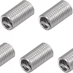 uxcell Insertos de rosca de alambre 14-20 UNC 3.0D 304 de acero inoxidable, tipo helicoidal, tornillo de reparación, manguito roscado, funda de uxcell Insertos de rosca de alambre 14-20 UNC 3.0D 304 de acero inoxidable, tipo helicoidal, tornillo de reparación, manguito roscado, funda de