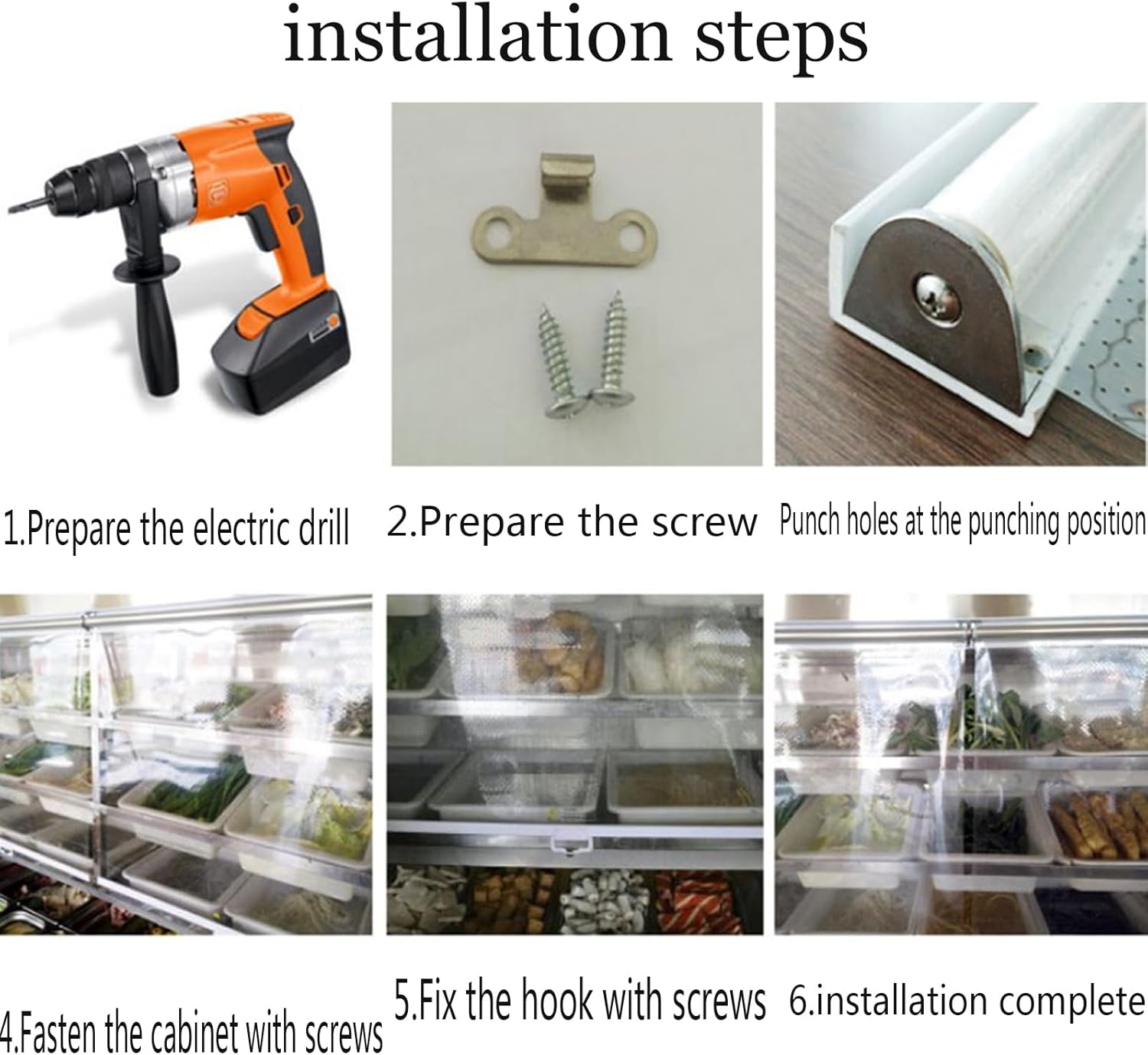 Persianas enrollables transparentes impermeables, a prueba de polvo, se mantienen frescas, persianas de plástico transparente sin cordón con asa,