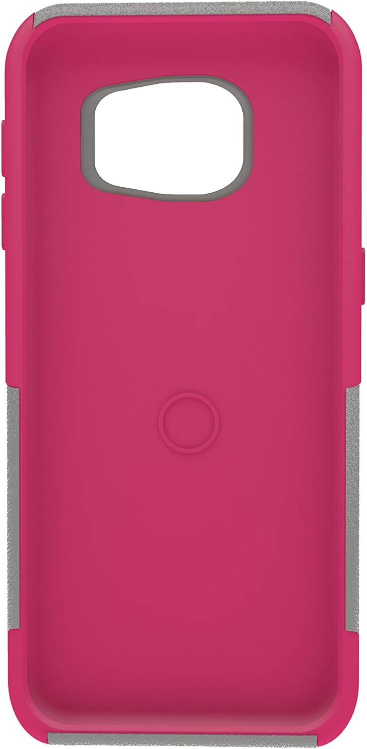 ToughBox Funda para Galaxy S7 Edge, serie Commute a prueba de golpes delgada resistente Gris  Rosa para Samsung Galaxy S7 Edge compatible con