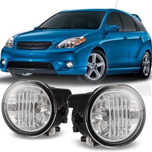 CPW Luces antiniebla compatibles con Toyota MatrixPontiac Vibe 2003, 2004, 2005, 2006, 2007 y 2008, luces antiniebla de conducción + interruptor + CPW Luces antiniebla compatibles con Toyota MatrixPontiac Vibe 2003, 2004, 2005, 2006, 2007 y 2008, luces antiniebla de conducción + interruptor +