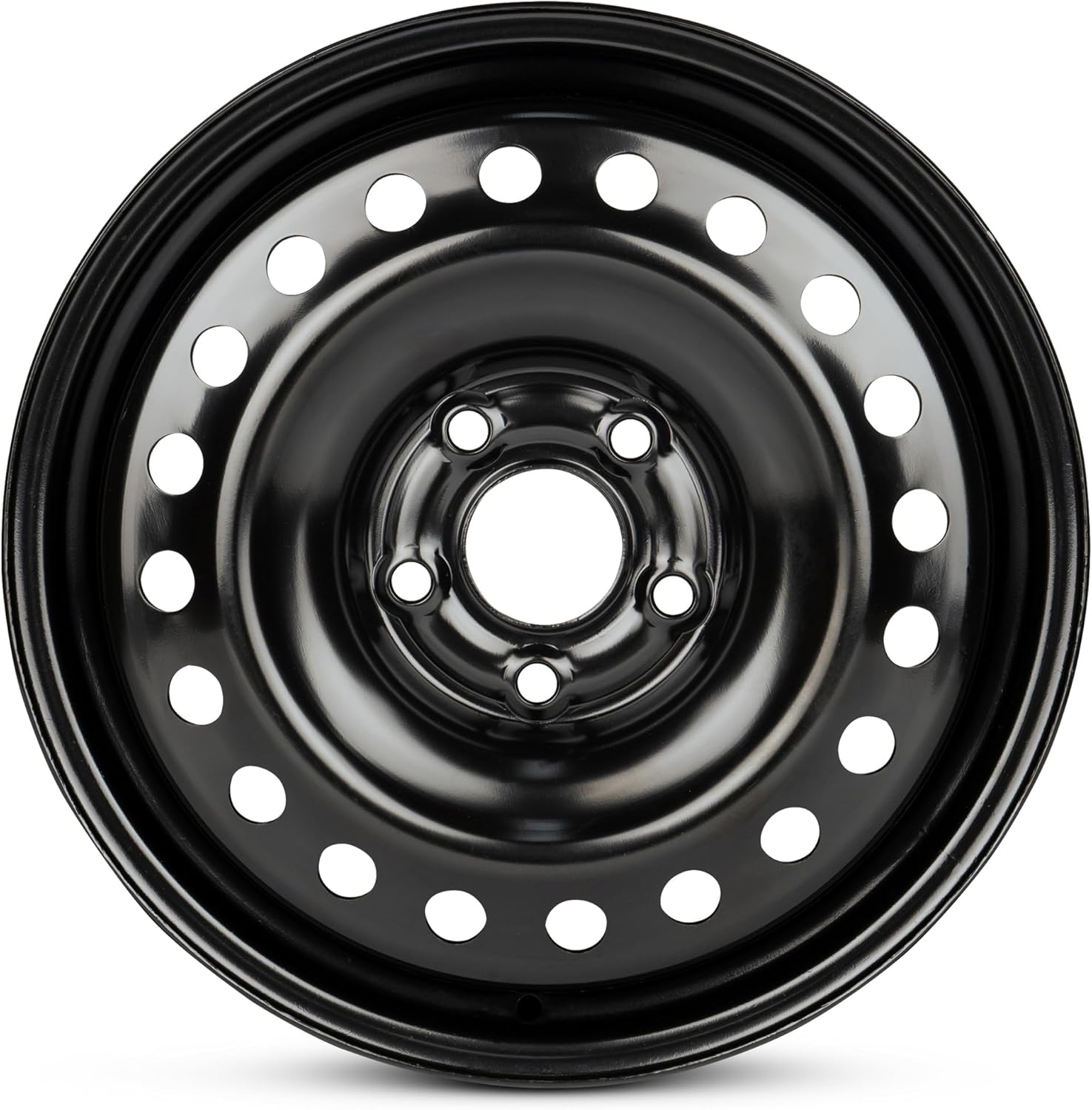 Para Nissan Rouge 17-20 Rogue Sport 17-20 Qashaqi 08-15 Llanta de acero negro de 16 pulgadas, repuesto directo de equipo original, rueda de