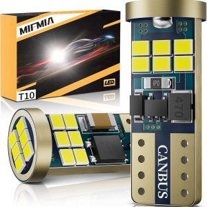 Bombilla LED 194 de 6000 K, bombilla LED T10 para luz de matrícula, luces LED interiores de automóvil, luz de cúpula, luz de mapa, luz de puerta, Bombilla LED 194 de 6000 K, bombilla LED T10 para luz de matrícula, luces LED interiores de automóvil, luz de cúpula, luz de mapa, luz de puerta,