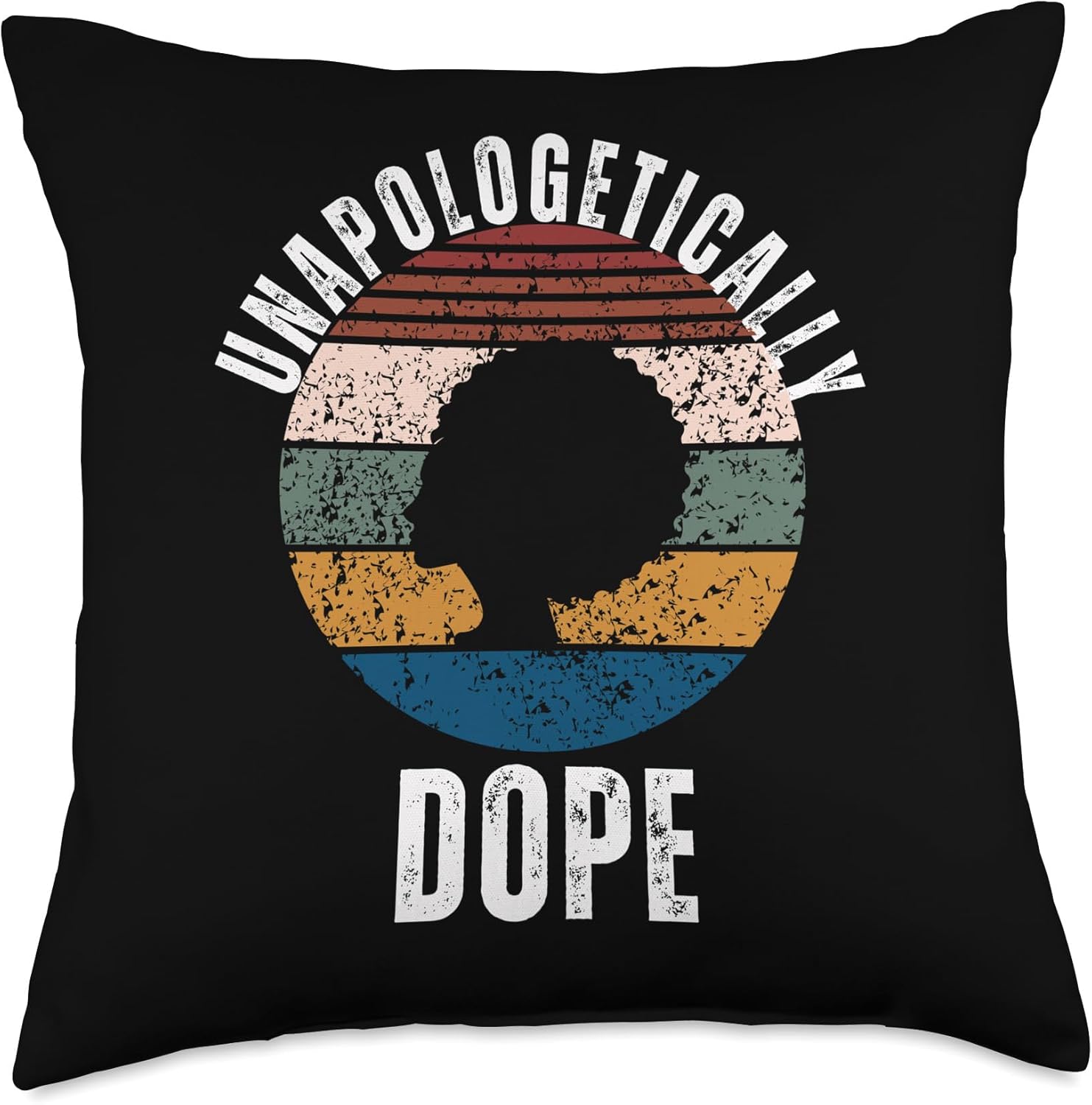 American Throw Pillow, 18×18, Multicolor