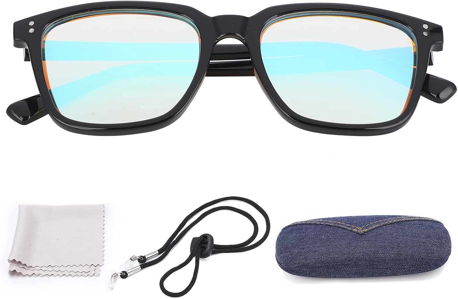 Gafas correctoras para daltónico, marco completo UV400, impermeables, universales, de lujo, Pilestone, rojo y verde, lentes daltónicos para hombres