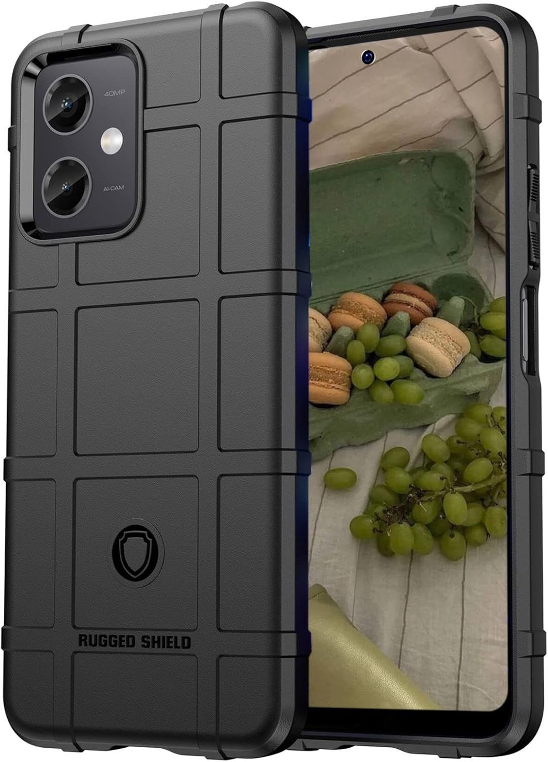 Funda delgada para Xiaomi Redmi Note 12 4G, resistente funda protectora con protección de grado militar a prueba de golpes compatible con Xiaomi