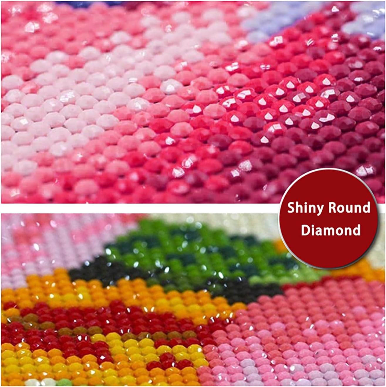 Cuneai – Kit de pintura de diamante 5D Phoenix  Taladro redondo por números, manualidades coloridas, bordado de cristal para decoración de pared del