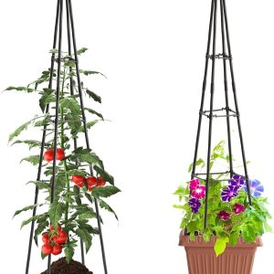 Enrejado de jardín para plantas trepadoras al aire libre, enrejado de plantas de 4 pies de alto con brazos de estaca ajustables de 3 niveles para Enrejado de jardín para plantas trepadoras al aire libre, enrejado de plantas de 4 pies de alto con brazos de estaca ajustables de 3 niveles para