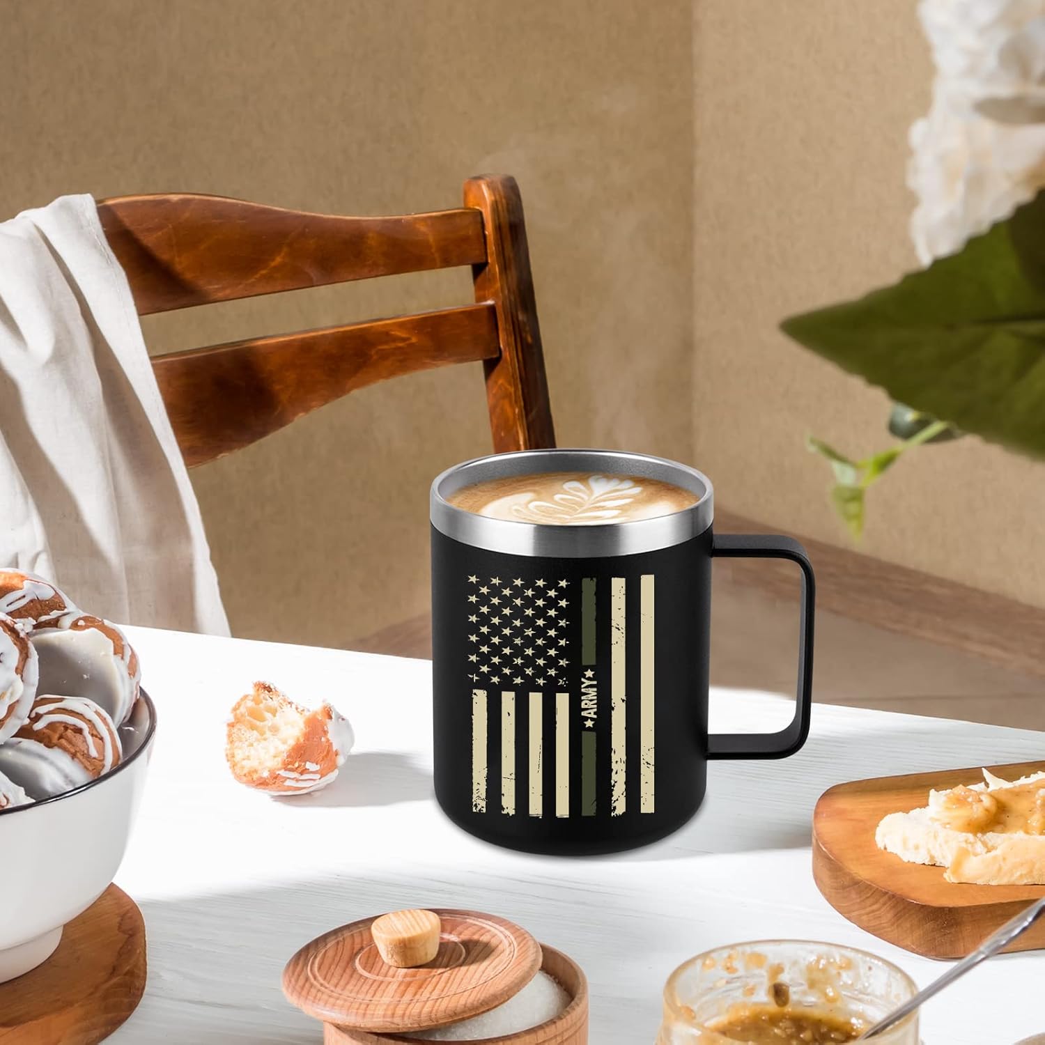 Taza de regalo para veteranos para hombres, regalos para veteranos del ejército para hombres, ideas de regalo para el día del padre, soldados de