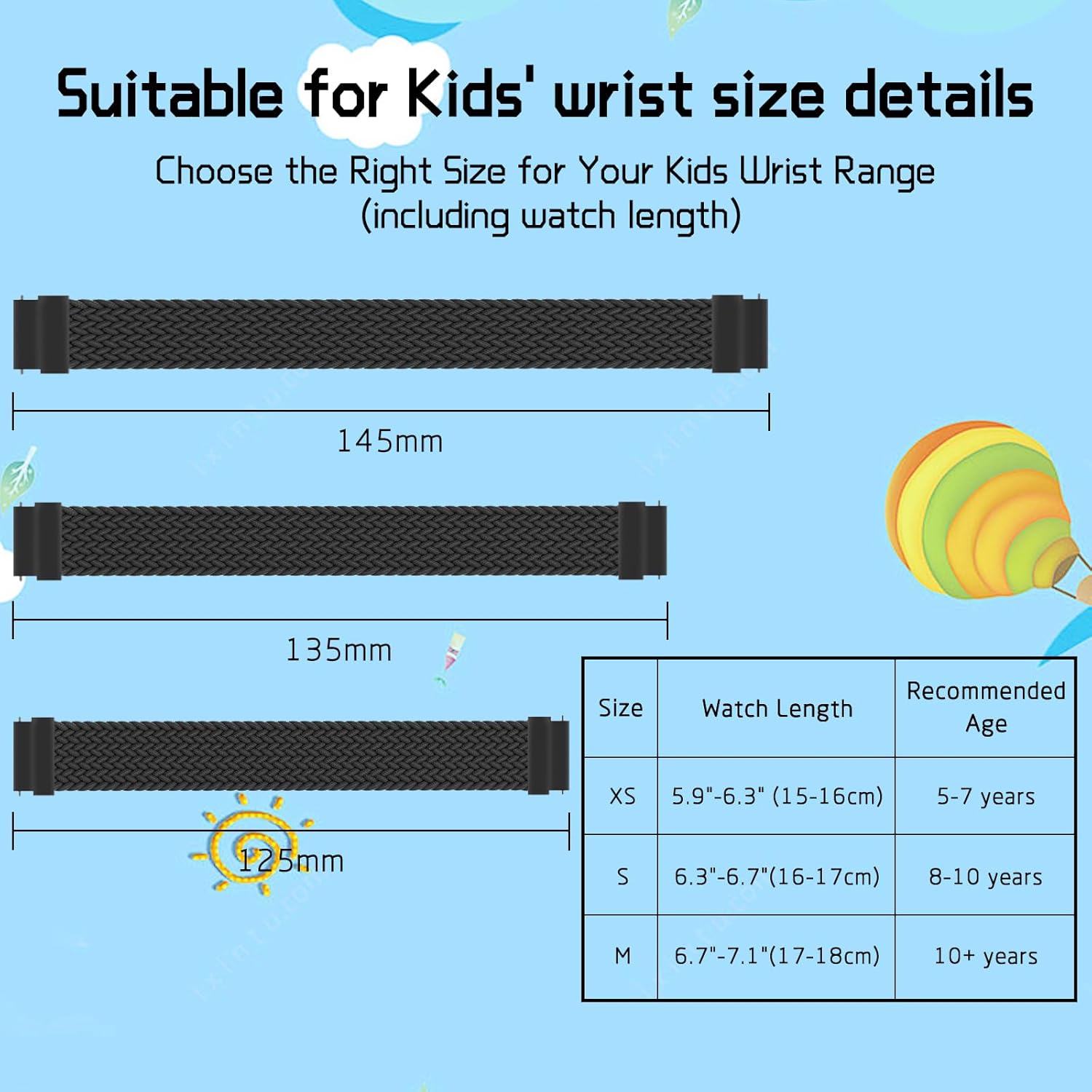 Paquete de 23 correas de reloj de repuesto compatibles con Gizmo Watch 3 2 1Gabb Watch 2 1, 0.787 pulgadas, cambio rápido, elástico y transpirable