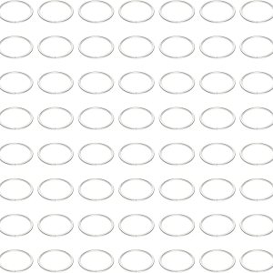 Uniclife Anillos de salto plateados de 0.315 pulgadas para hacer joyas, conectores de anillo individuales abiertos para llaveros y reparación de Uniclife Anillos de salto plateados de 0.315 pulgadas para hacer joyas, conectores de anillo individuales abiertos para llaveros y reparación de