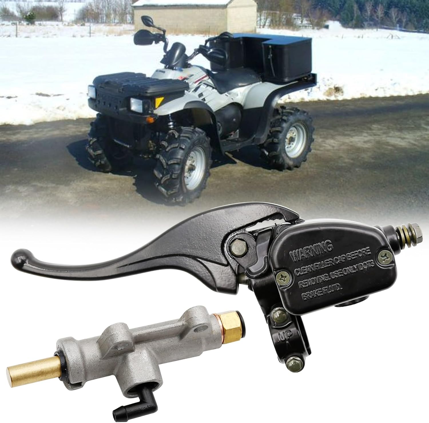 EATAKWARD Cilindro maestro de freno delantero izquierdo y trasero, repuesto para ATV Polaris Magnum 325 330 500, Polaris Sportsman 400 500 550 600