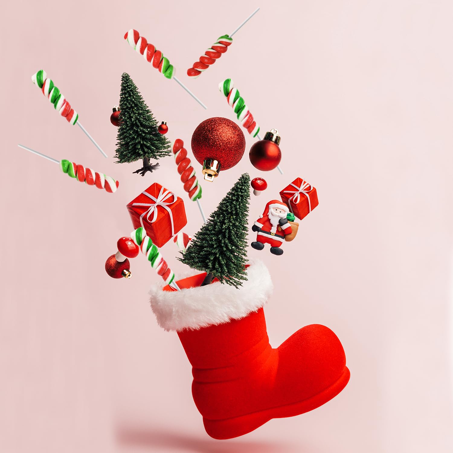 Fruidles Paleta de remolinos de Navidad, sabor a fruta mixta, paletas envueltas individualmente, ventosas de remolinos de 2 pulgadas (paquete de 12)