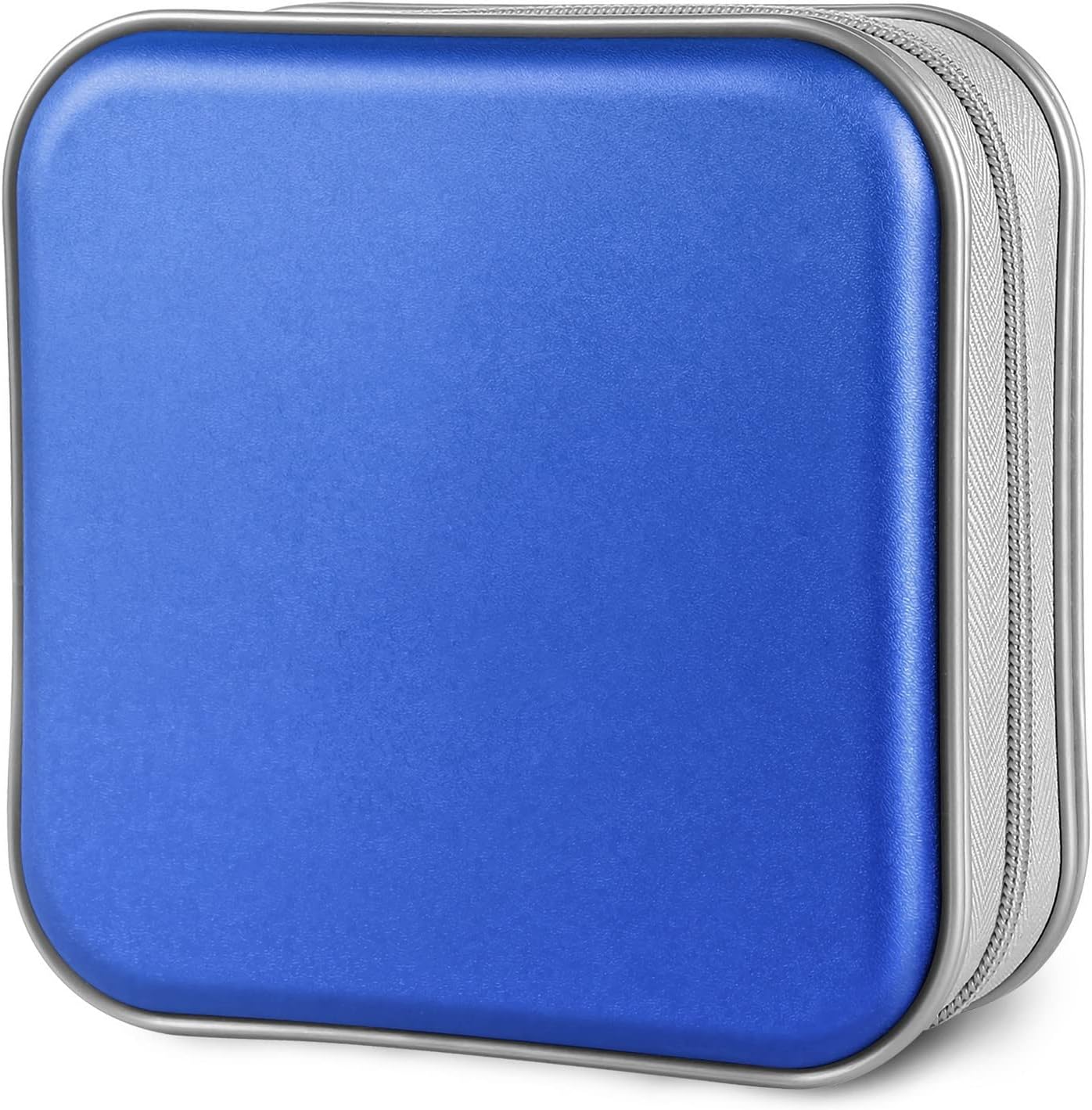 Funda para CD, capacidad para 40 unidades, para CDDVD, cartera, de plástico duro, para discos de DVD, carpeta de almacenamiento para automóvil,