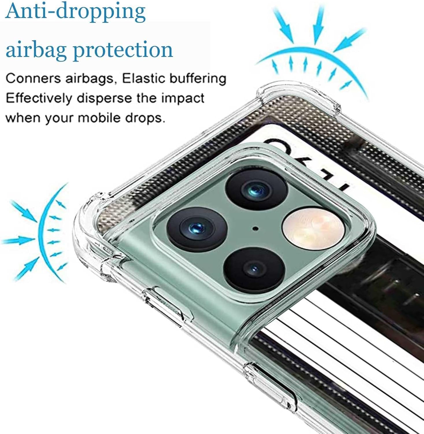 Diseñado para OnePlus 10 Pro 5G, cinta de cassette retro 80s 90s Music Mixtape patrón clásico para OnePlus Case hombres mujeres, funda de TPU suave