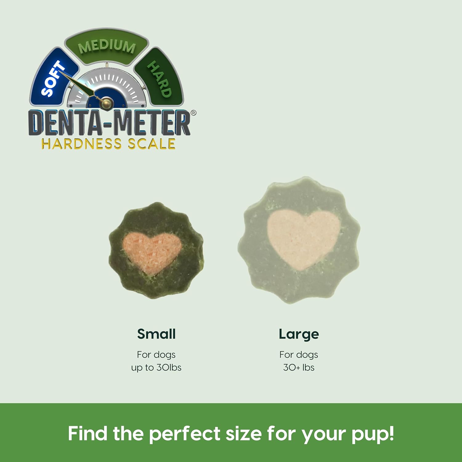 Ark Naturals Pasta de dientes suave sin escobillas, masticables dentales para perros para razas pequeñas, refresca el aliento, textura única que