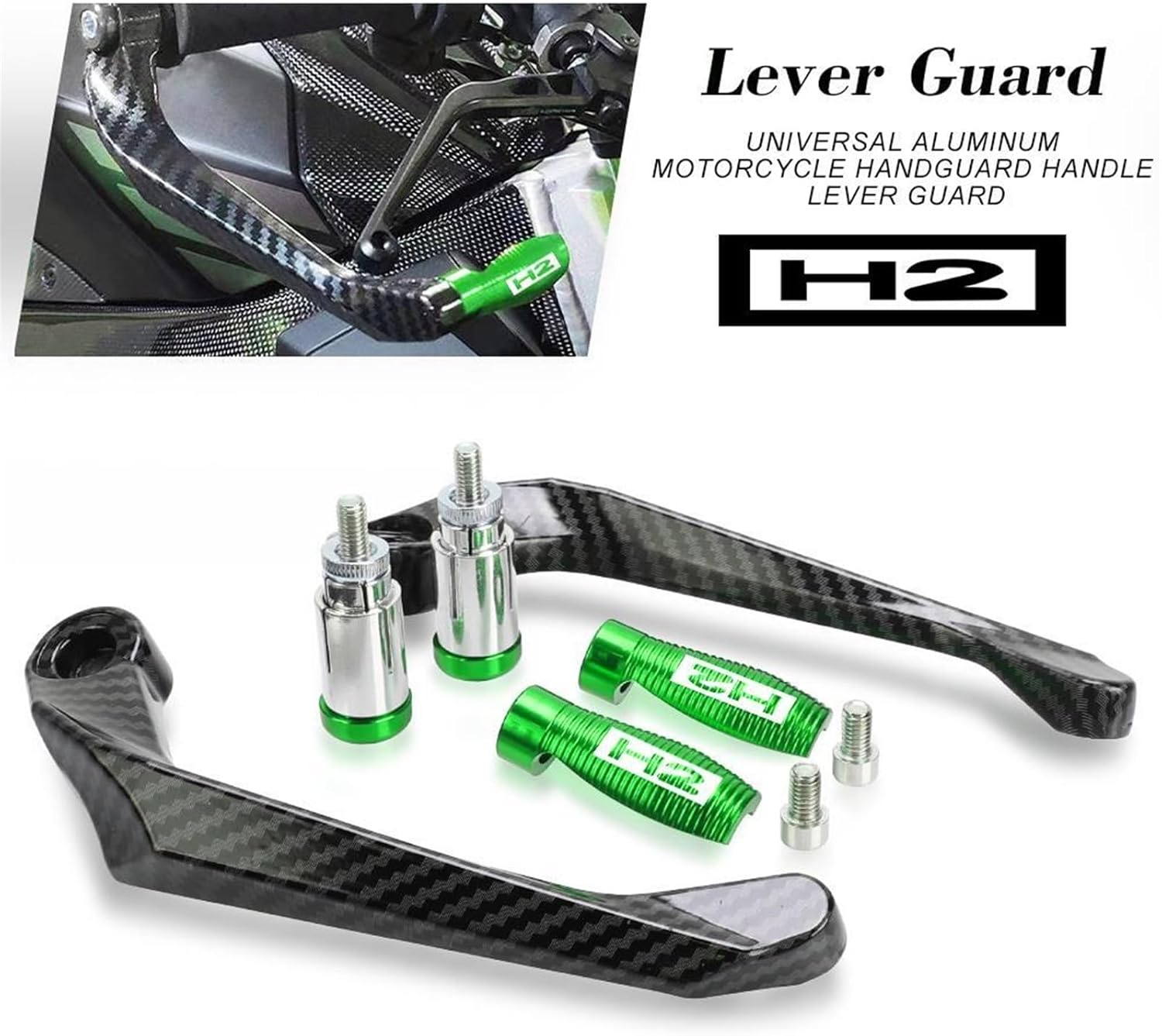 Protector universal de palanca de embrague de freno CNC para Kawasaki H2 R 2015 2016 2017 2018 2019 2020 2021 78 0.866 in CNC motocicleta universal