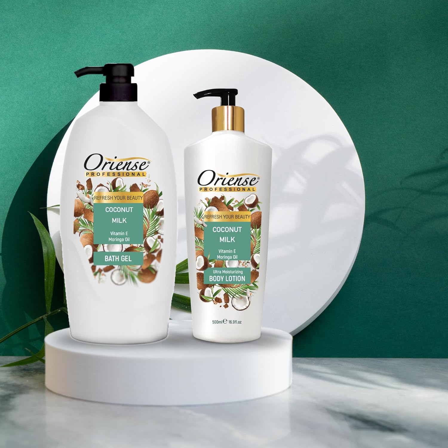 Loción corporal – Hidratación intensa con leche de coco, no grasa, 16.9 onzas líquidas